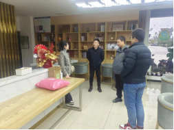 项王故里景区“主动上门”，与租户近距离交流提供服务(图1)