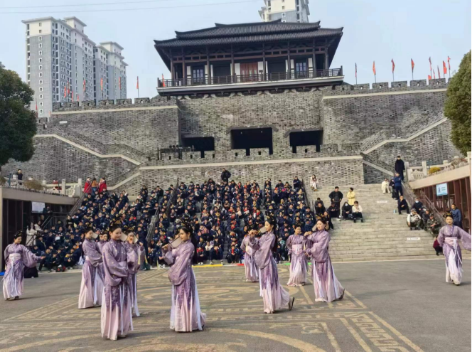 项王故里景区迎来今年首波研学旅行团(图2)